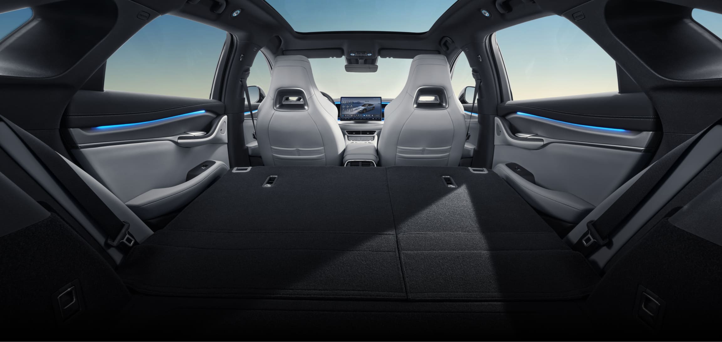 BYD sealion7 2열 폴딩 적재 공간